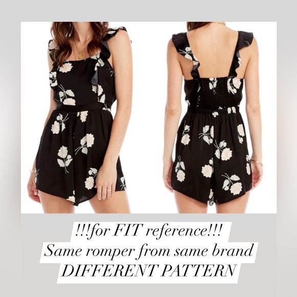 NWT Saltwater Luxe Romper - summer - senior photos - rush outfit - size XS - Picture 4 of 7